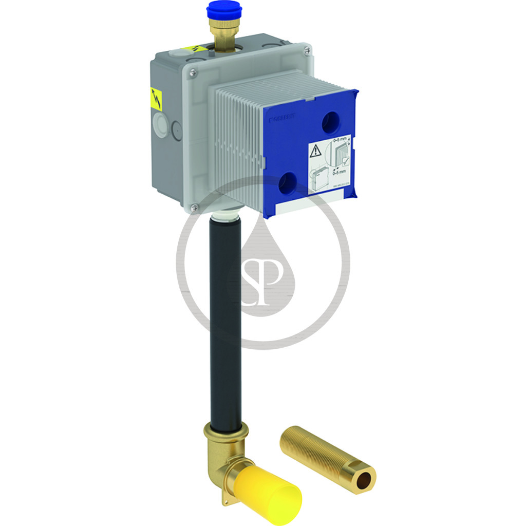 Geberit 116.005.00.1 - Souprava pro hrubou montáž pro pisoáry Preda, Selva a Tamina, pro ovládání splachování pisoárů