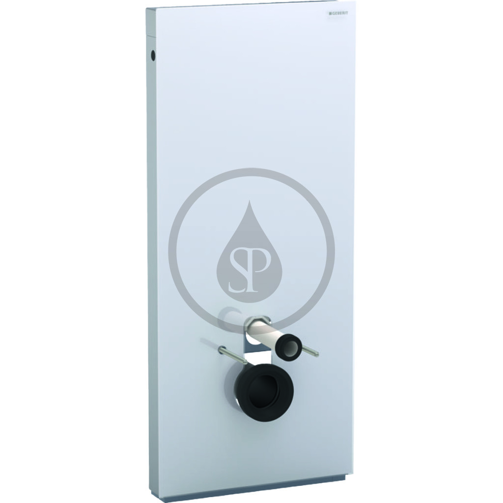 Geberit 131.031.SI.5 - Sanitární modul pro závěsné WC, 114 cm, spodní přívod vody, bílá