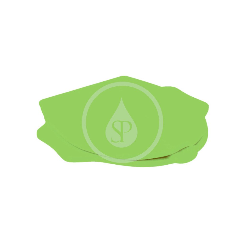 Geberit 573366000 - Dětské WC sedátko s integrovanými opěrkami, Softclose, žlutozelená