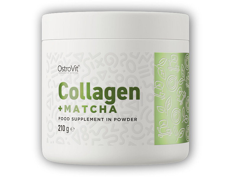 Ostrovit Collagen + matcha 210g