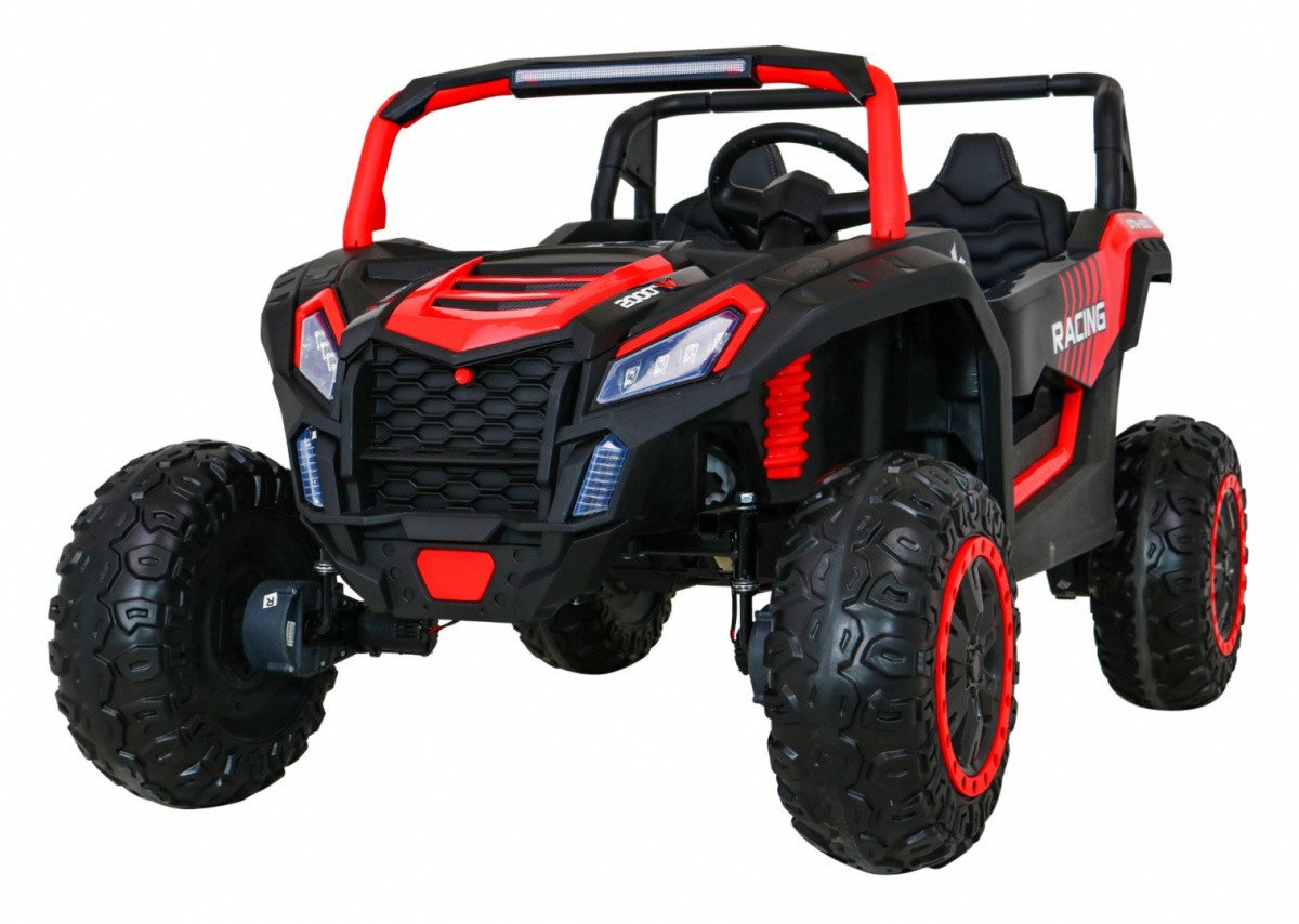 mamido Elektrické autíčko Buggy UTV 24V 4x200W červené