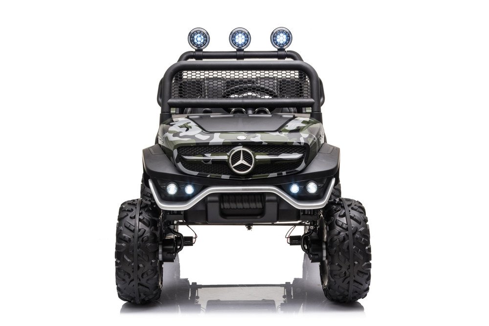 mamido Elektrické autíčko na akumulátor Unimog S Moro Lakované