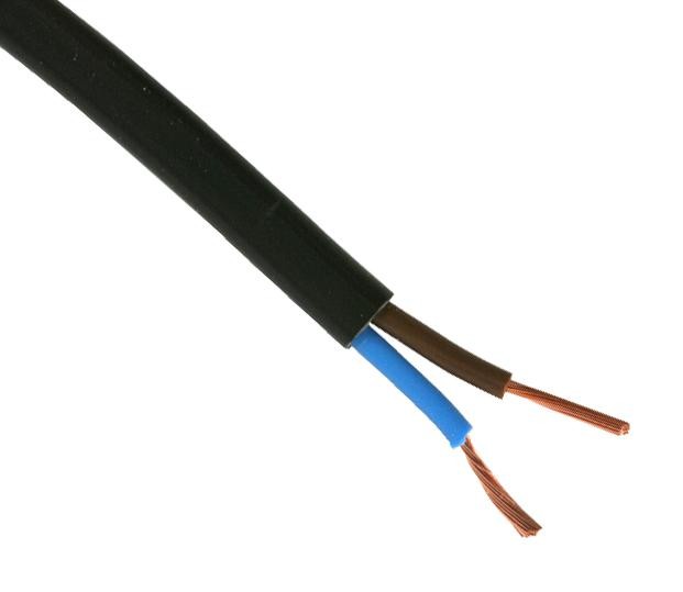 Pro Elec Pel01033 Cable H03Vvh2-F 2192Y 0.75Mm Blk 100M