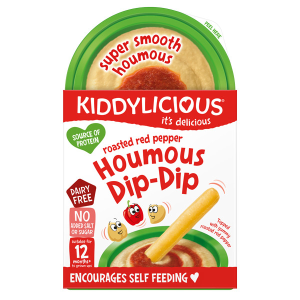 Kiddylicious Hummus paprikový 52 g