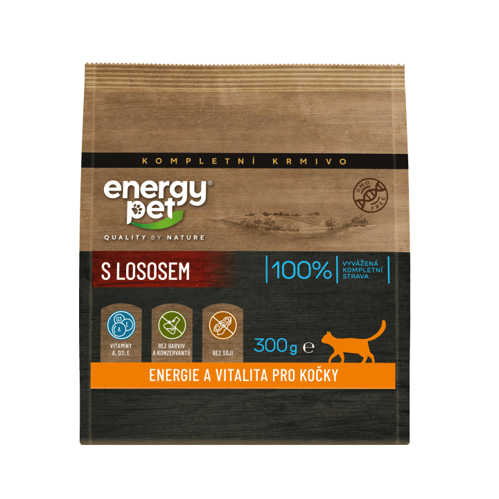 Energy Pet Granule pro kočky s lososem 300g