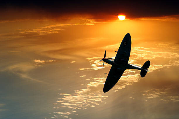 BrettCharlton Umělecká fotografie Spitfire Patrol, BrettCharlton, (40 x 26.7 cm)