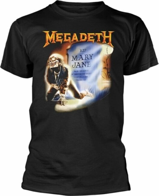 Megadeth Tričko Mary Jane Black 2XL