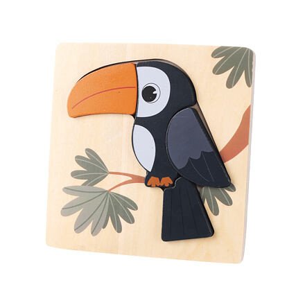 Zopa Dřevěné puzzle malé Toucan