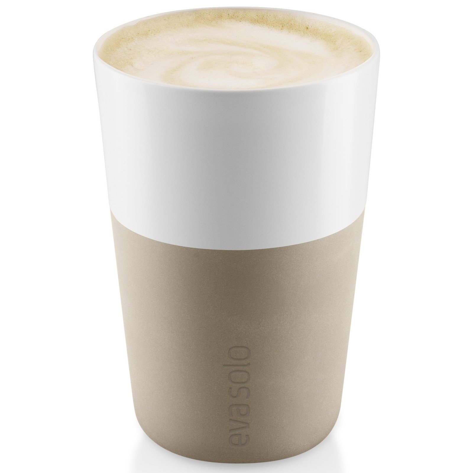 Hrnek na café latte, sada 2 ks, 360 ml, perlově béžová, Eva Solo