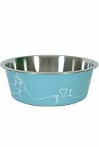 Miska nerez pes LOVE DOG 1,2l modrá Zolux