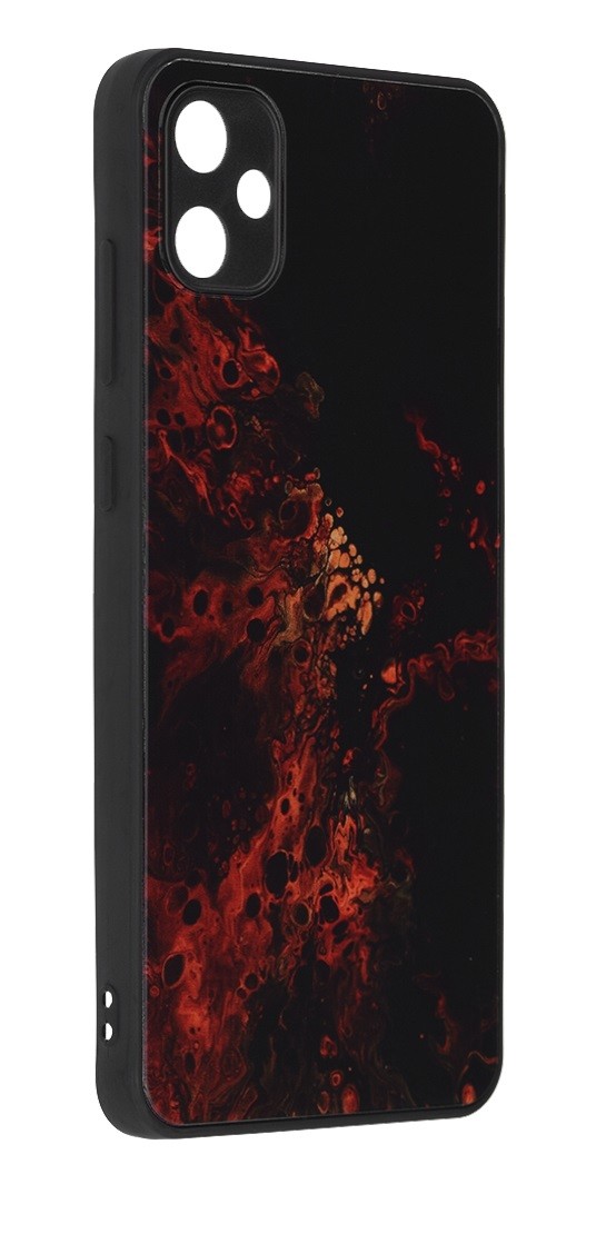 Kryt Techsuit Glaze Samsung A05 pevný Red Nebula 115547