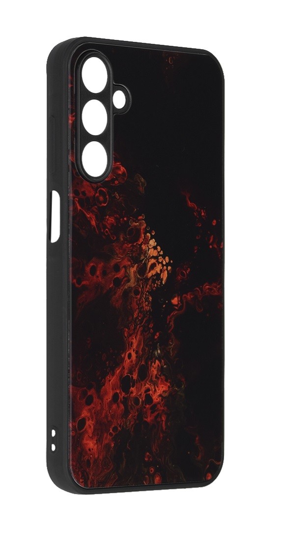 Kryt Techsuit Glaze Samsung A15 pevný Red Nebula 115539