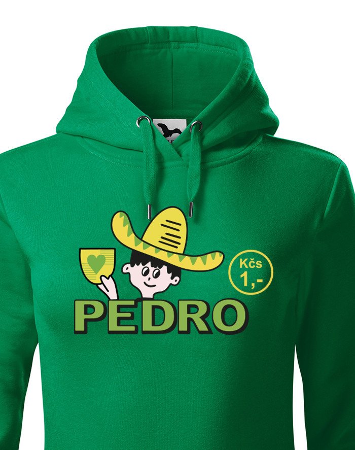 Dámská mikina s potiskem Pedro - retro mikina