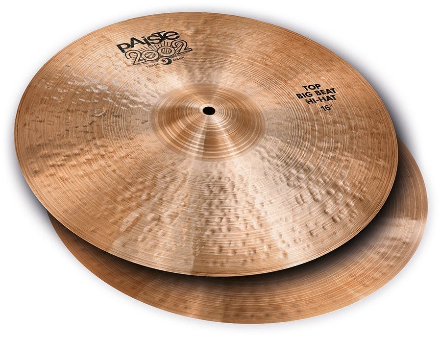 Paiste 2002 Black Big Beat Hi-hat 16