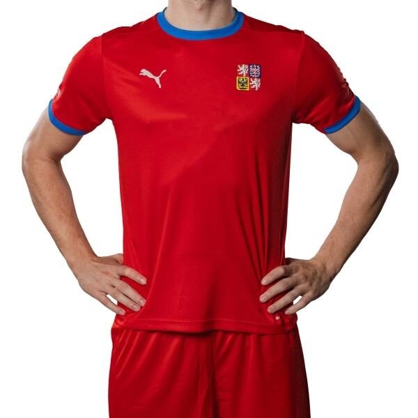 Puma HOME JERSEY M Pánský házenkářský dres, červená, veľkosť L