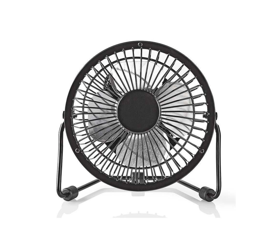 FNDK1BK10 stolní mini USB látor 10 cm s kovovým tělem černý