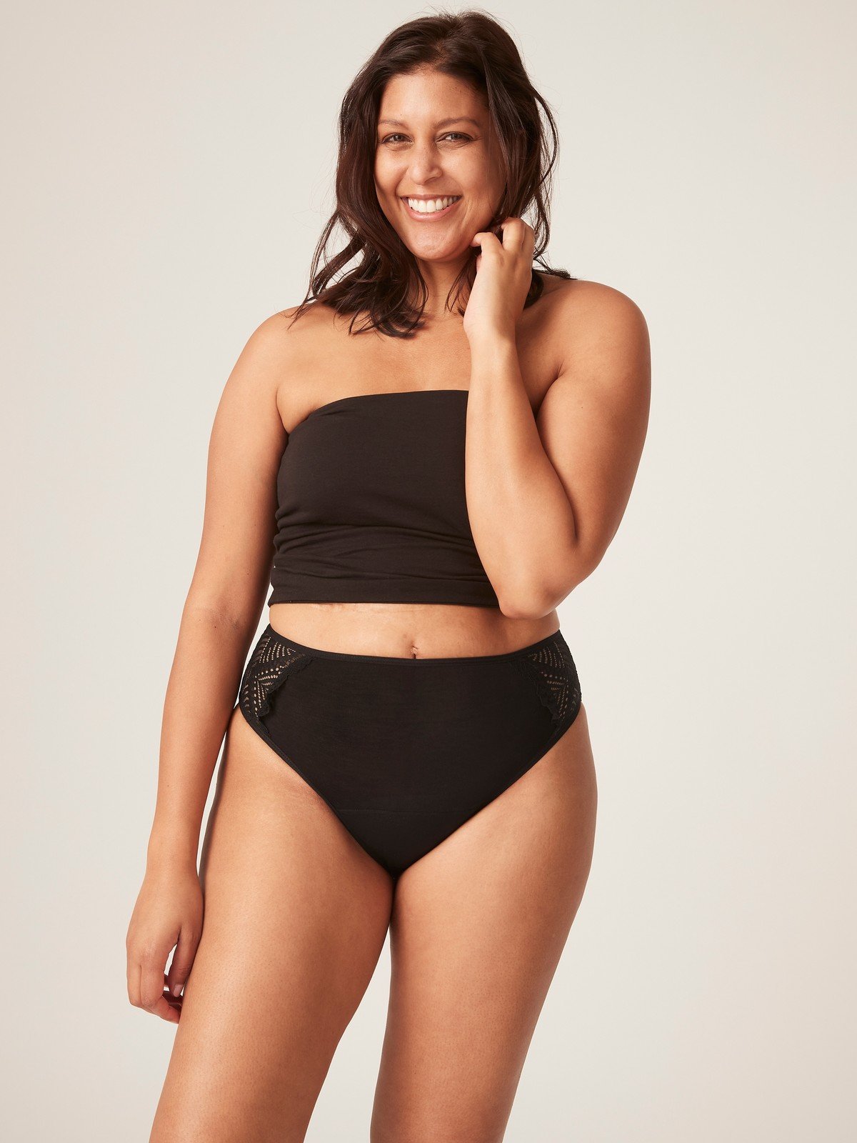 Menstruační kalhotky Modibodi Sensual French Cut Moderate-Heavy (MODI4030) XS