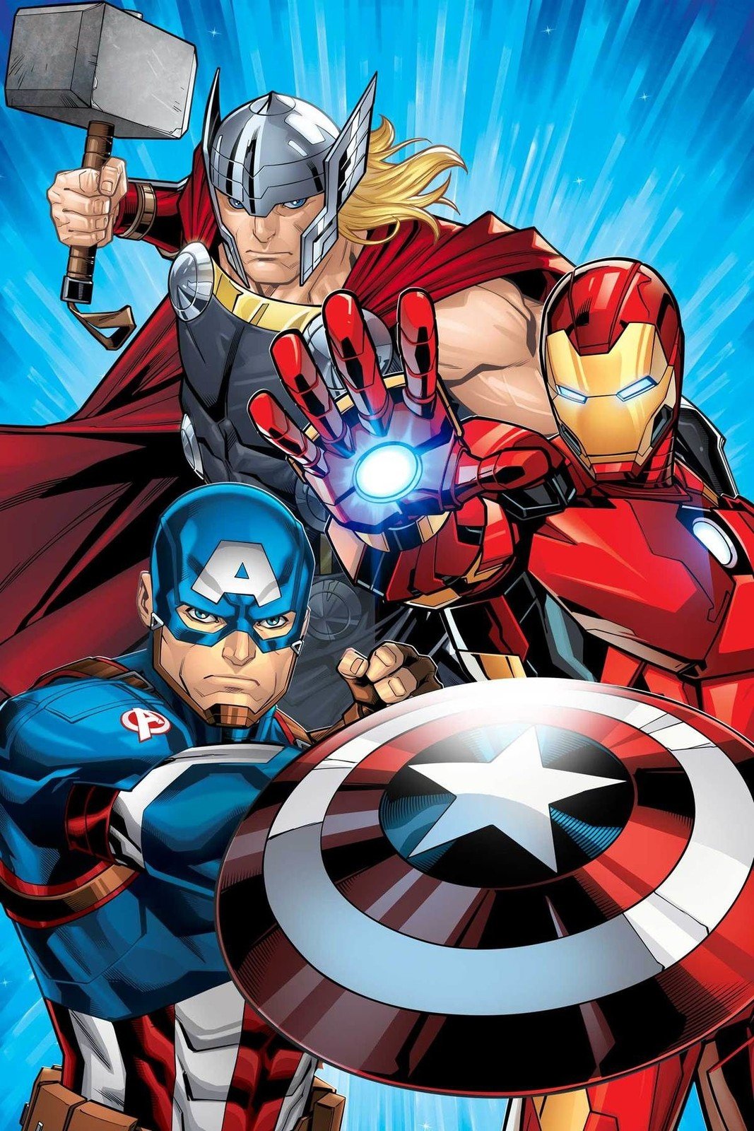 Jerry Fabrics Deka mikroflanel 100x150 cm - Avengers 