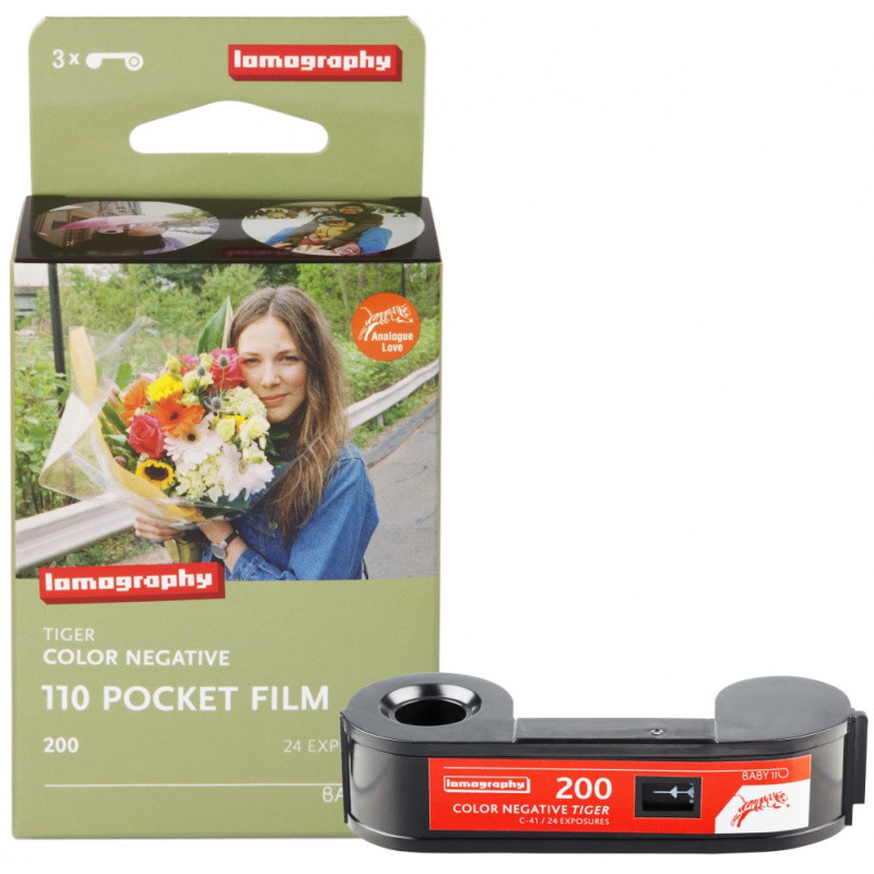 LOMOGRAPHY film Color Tiger 200/110-24 3-pack
