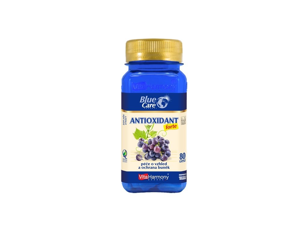 Antioxidant forte pro ochranu buněk a péči o vzhled 80 kapslí