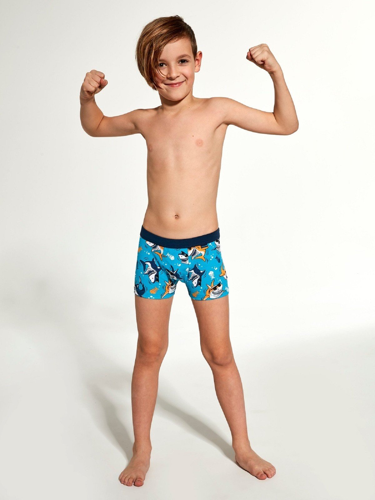 Boxer shorts Cornette Young Boy 700/121 Shark 2 134-164 turquoise