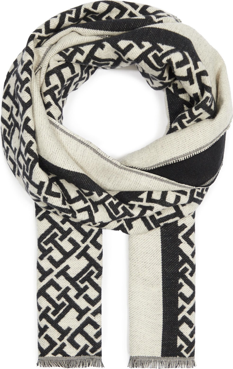 Šál Tommy Hilfiger Essential Chic Scarf AW0AW15789 Calico AEF