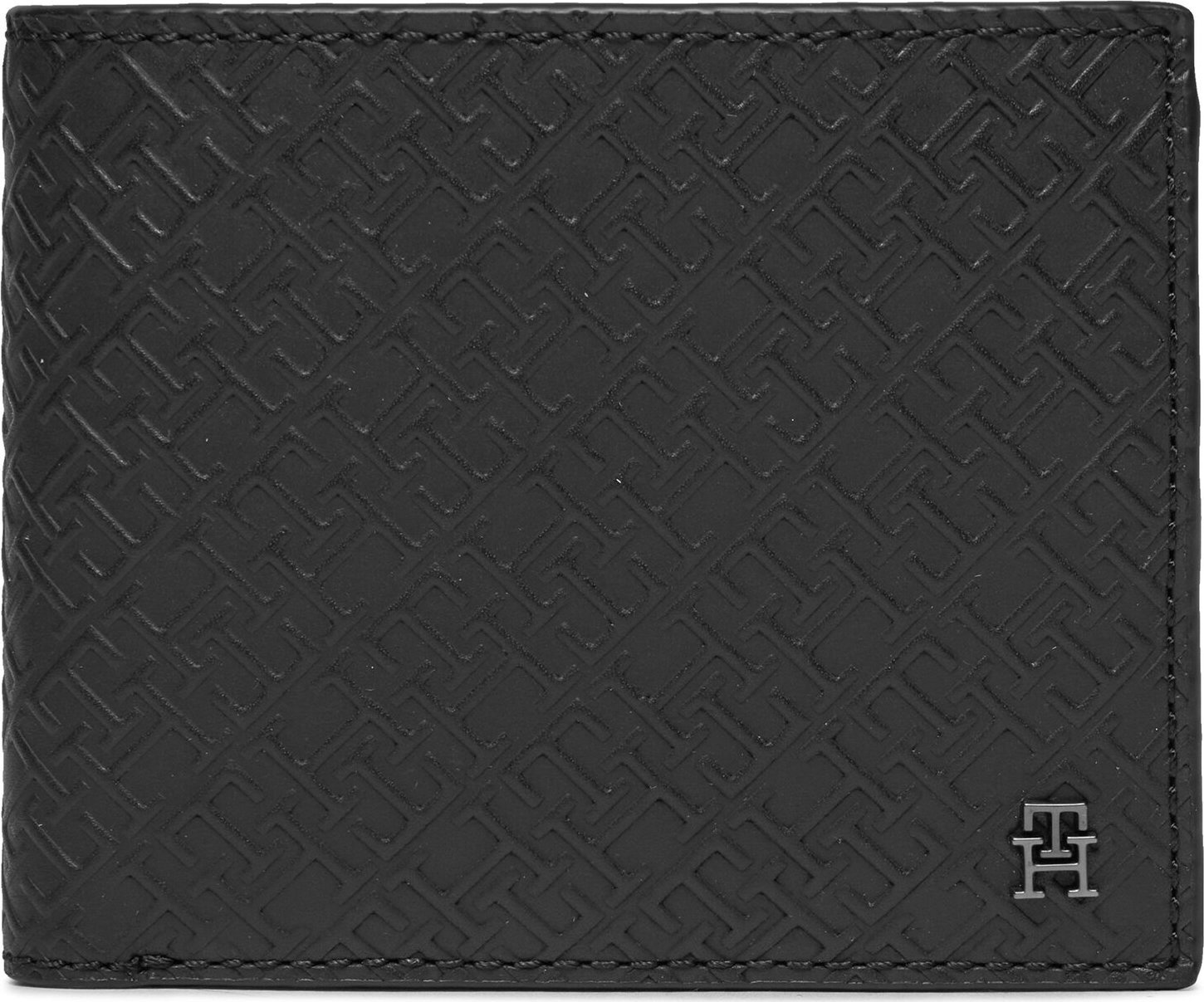 Velká pánská peněženka Tommy Hilfiger Th Monogram Cc Flap And Coin AM0AM11846 Black BDS