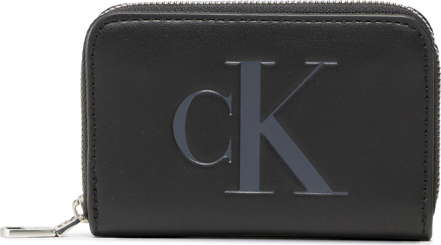 Malá dámská peněženka Calvin Klein Jeans Sculpted Med Zip Around Mono K60K610096 BDS