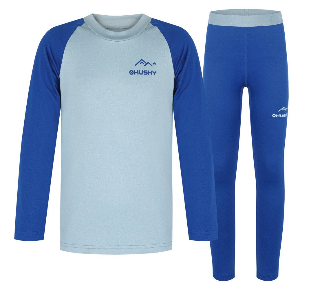 Husky Dětské termoprádlo Active winter Tombo faded mint/blue 122