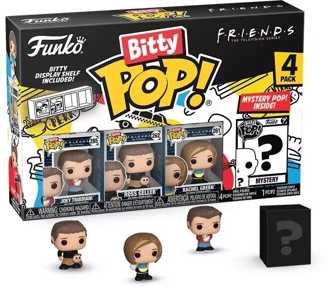 Figurka Funko Bitty POP! Friends - Joey Tribbiani 4-pack - 0889698730495