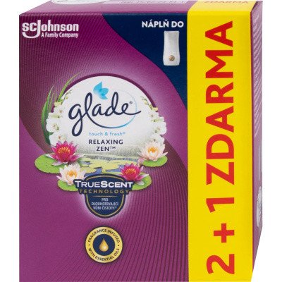 Glade náplň osvěžovače vzduchu Touch Fresh Exotic Tropical Blossoms 3× 10 ml
