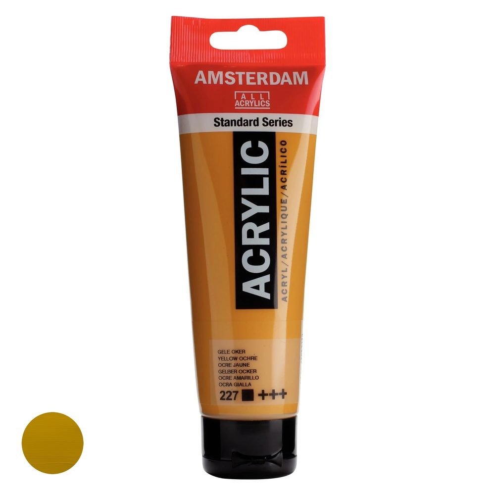 Royal Talens Amsterdam akrylová barva v tubě Standart Series 120 ml 227 Yellow Ochre - 1 ks