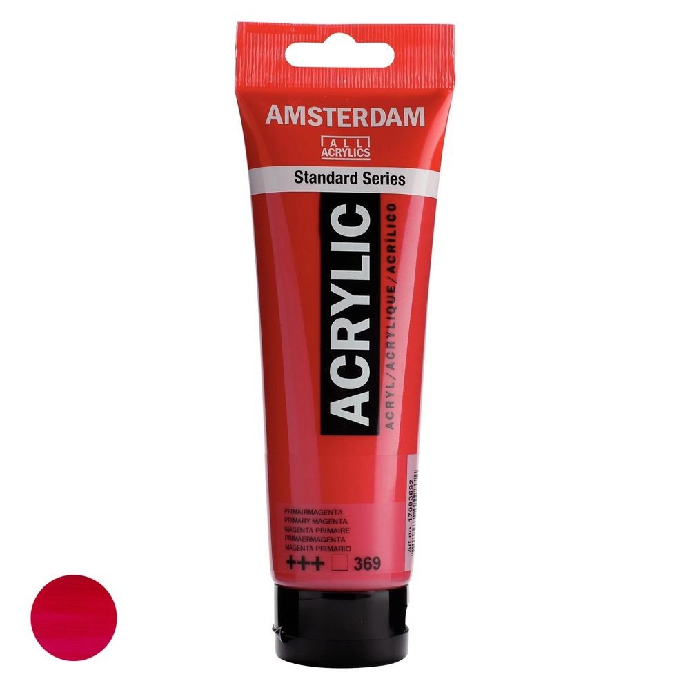 Royal Talens Amsterdam akrylová barva v tubě Standart Series 120 ml 369 Primary Mangenta - 1 ks