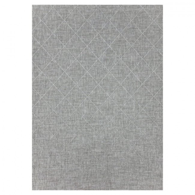 Koberec Zagora kosočtverce, šedý
