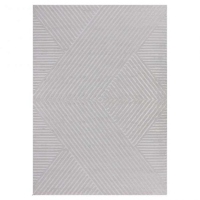 Koberec 3D Sahara stuha, šedý