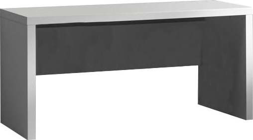 Bílý psací stůl Vipack Lara, délka 70 cm