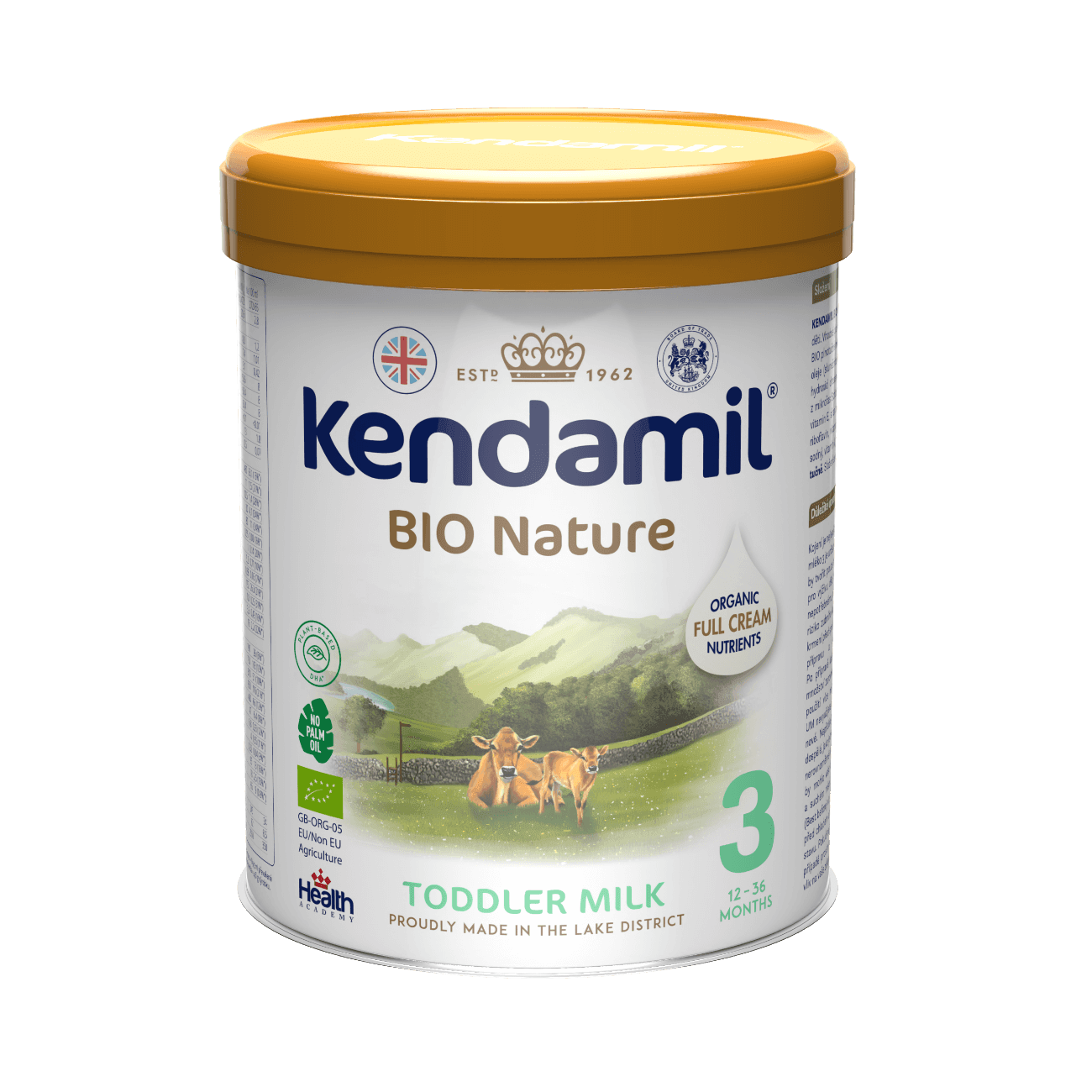 Kendamil BIO Nature batolecí mléko 3 800 g