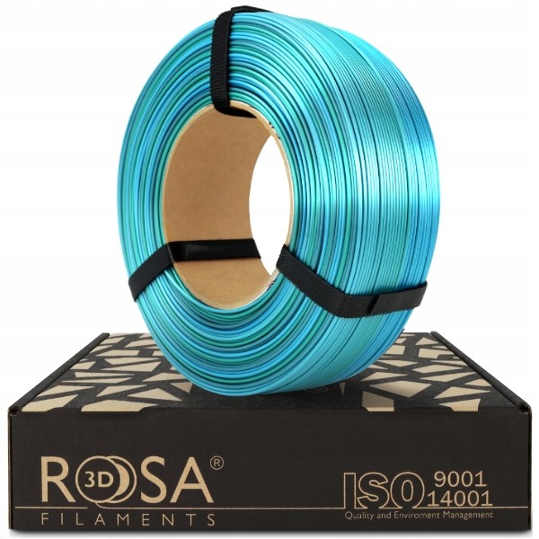 Filament Refill Pla Rainbow Silk Rosa3D Ocean 0,8kg 0,2kg Bonus