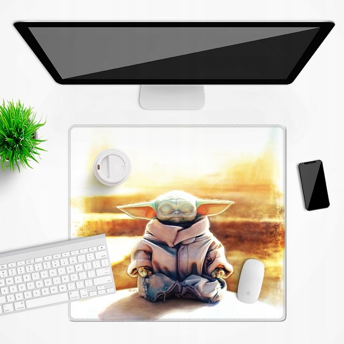 Podložka na psací stůl Star Wars Baby Yoda 50x45 cm