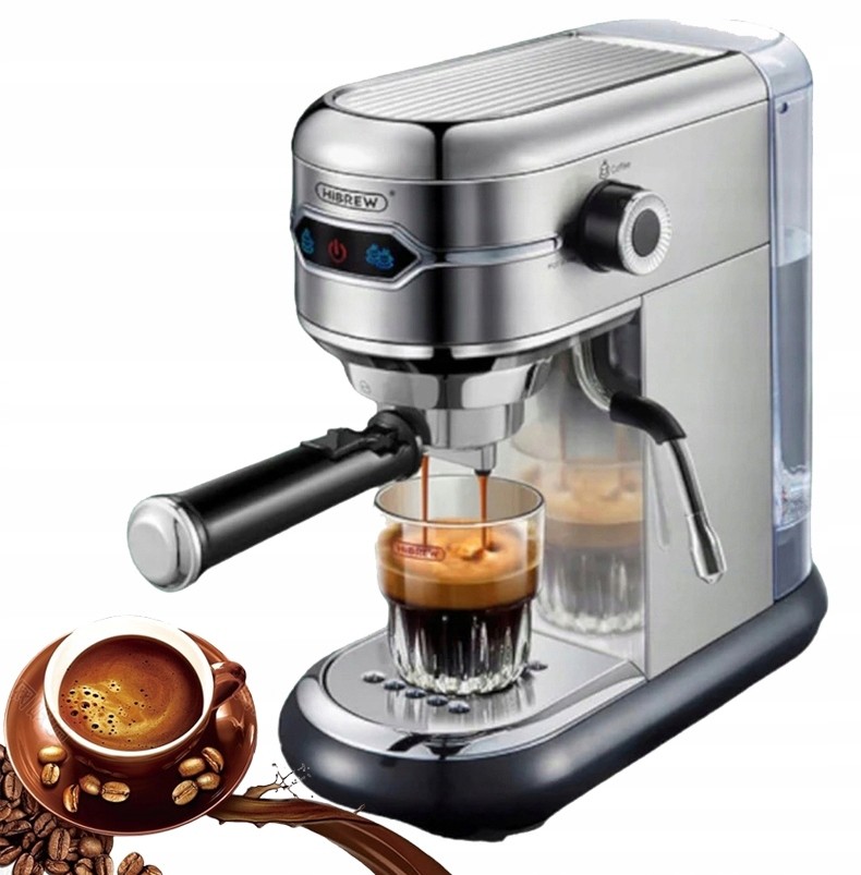 Półautomatyczny ekspres do kawy do espresso cappuccino w proszku HiBREW H11