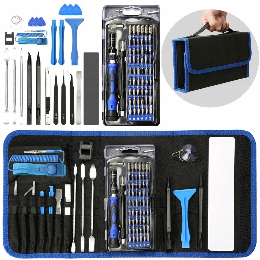 Sada Nářadí Na Opravu Telefonů Tabletů Elektroniky Pc Notebooků 85V1