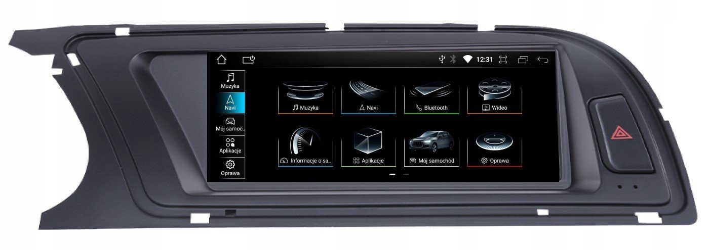 Rádio Android Audi A4 B8 Multimedia MMI 3G Android 2/32 Gb Dsp Carplay