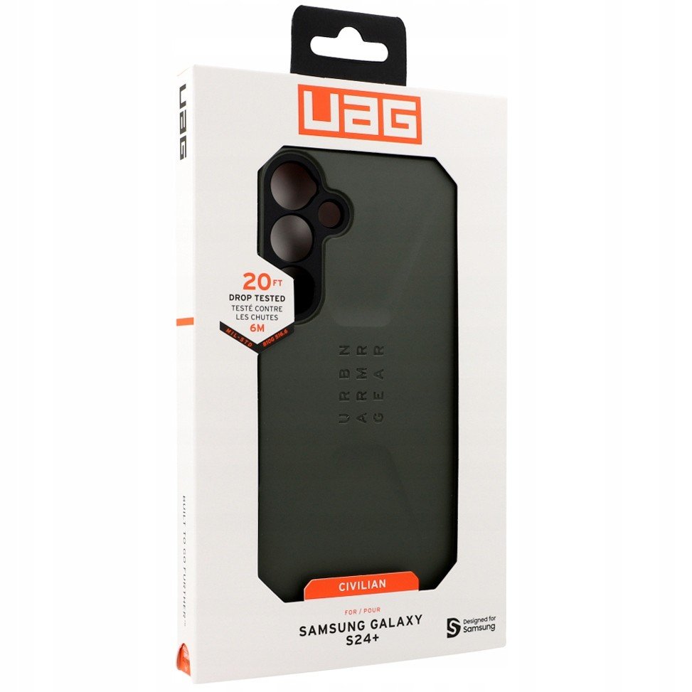 Pancéřové pouzdro pro Galaxy S24 Plus Urban Armor Gear Uag, case pevné pouzdro