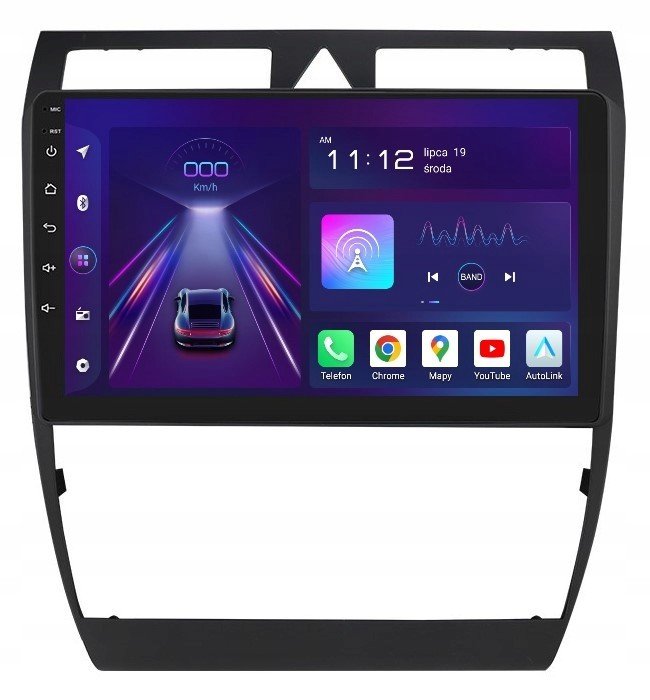 Rádio 2DIN Ndroid Audi A6 S6 RS6 C5,ALLROAD 8/256 Gb Dsp Carplau Lte