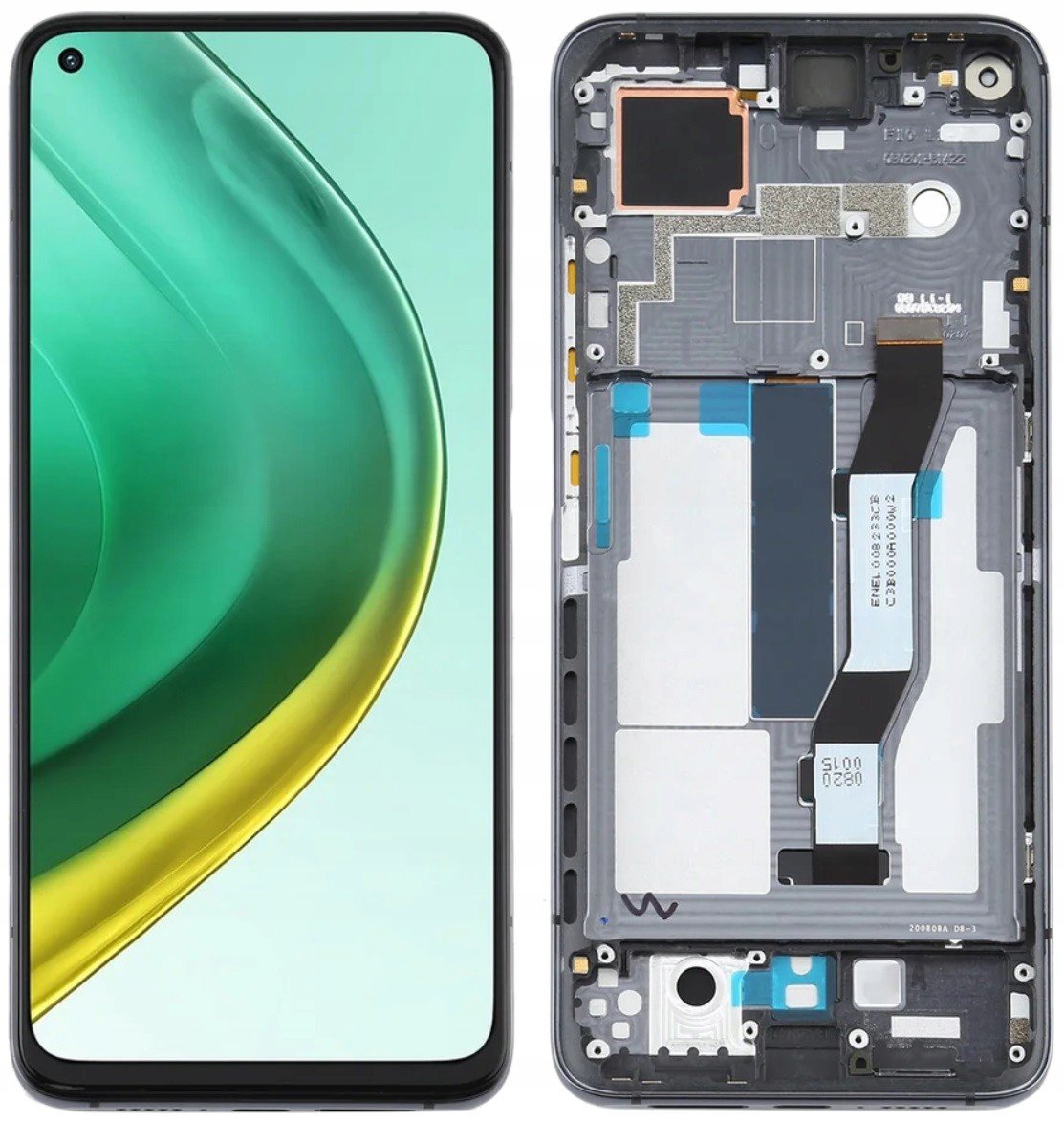 Originální LCD dotykový displej Xiaomi Mi 10T Pro 5G Rámeček černý