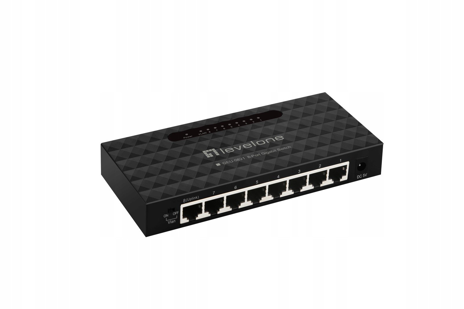 LevelOne GEU-0821 spravované síťové připojení Gigabit Ethernet (10/100/1000)