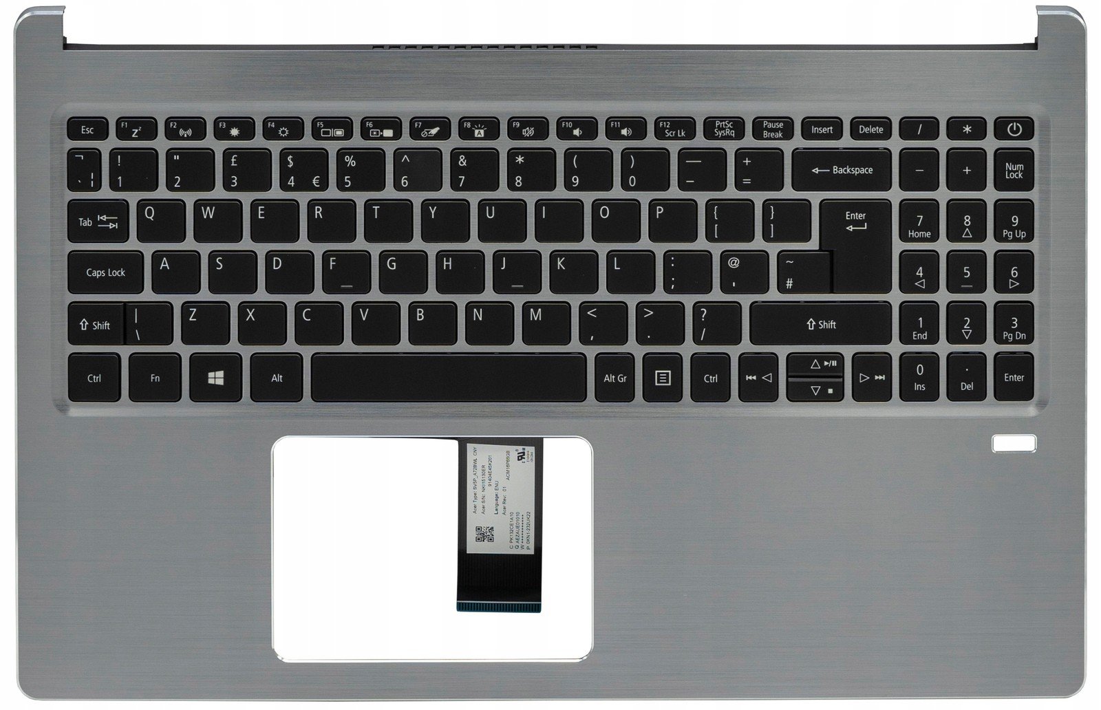 Acer Sf 315-52 SF315-52G horní kryt Klávesnice