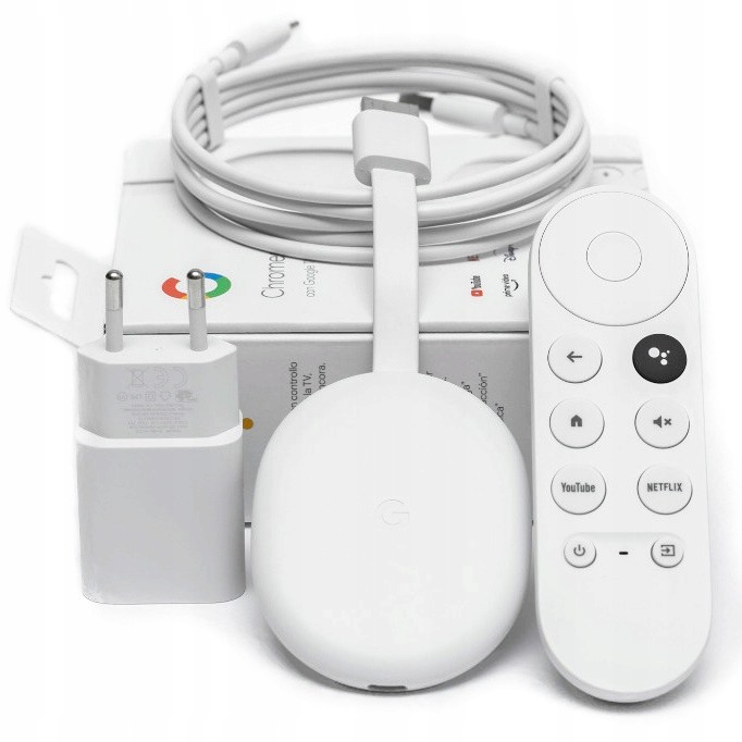 Přehrávač médií Google Chromecast 4 4.0 1080P Hd GA03131-DE