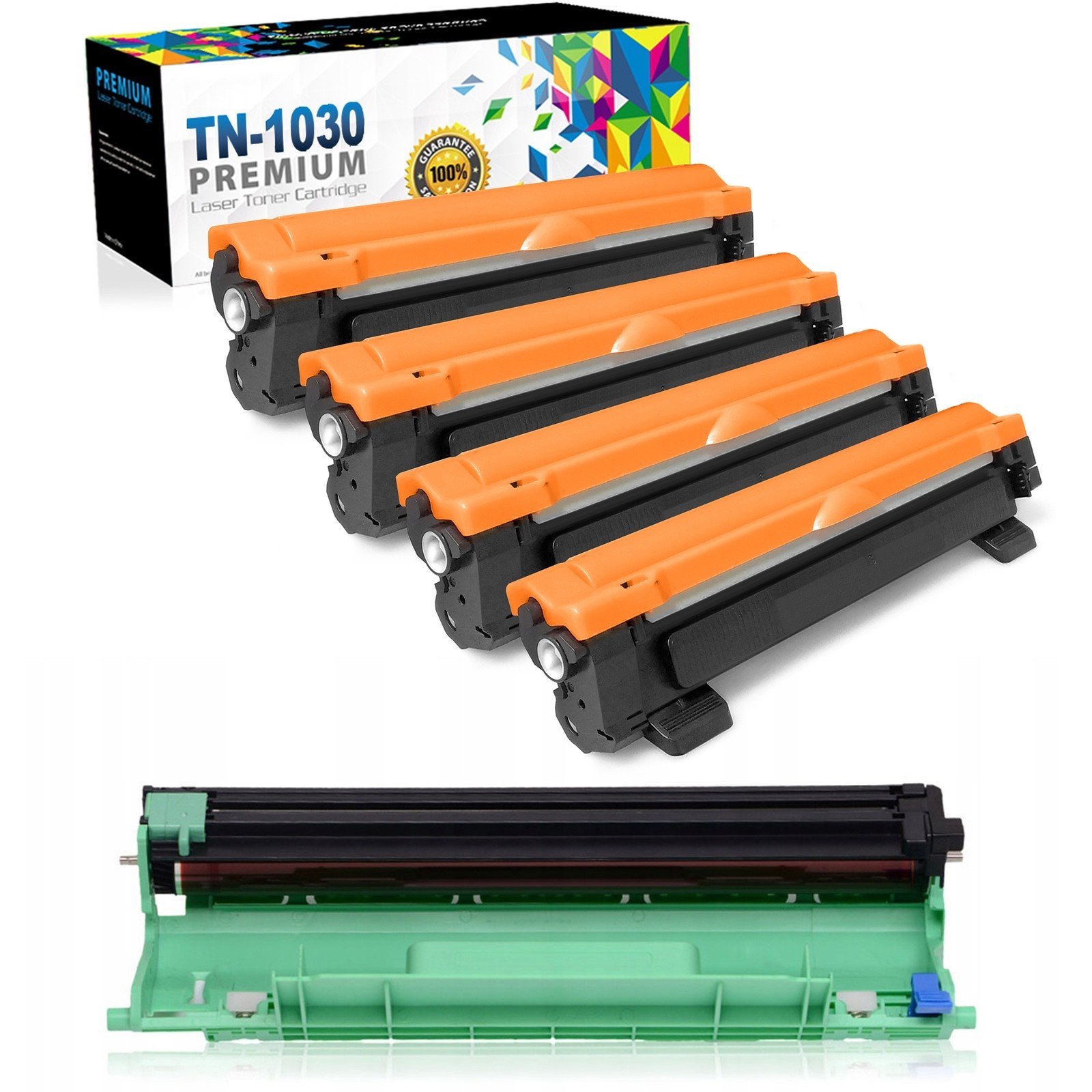 4X Toner Buben pro Brother DCP-1610W DCP-1610WE