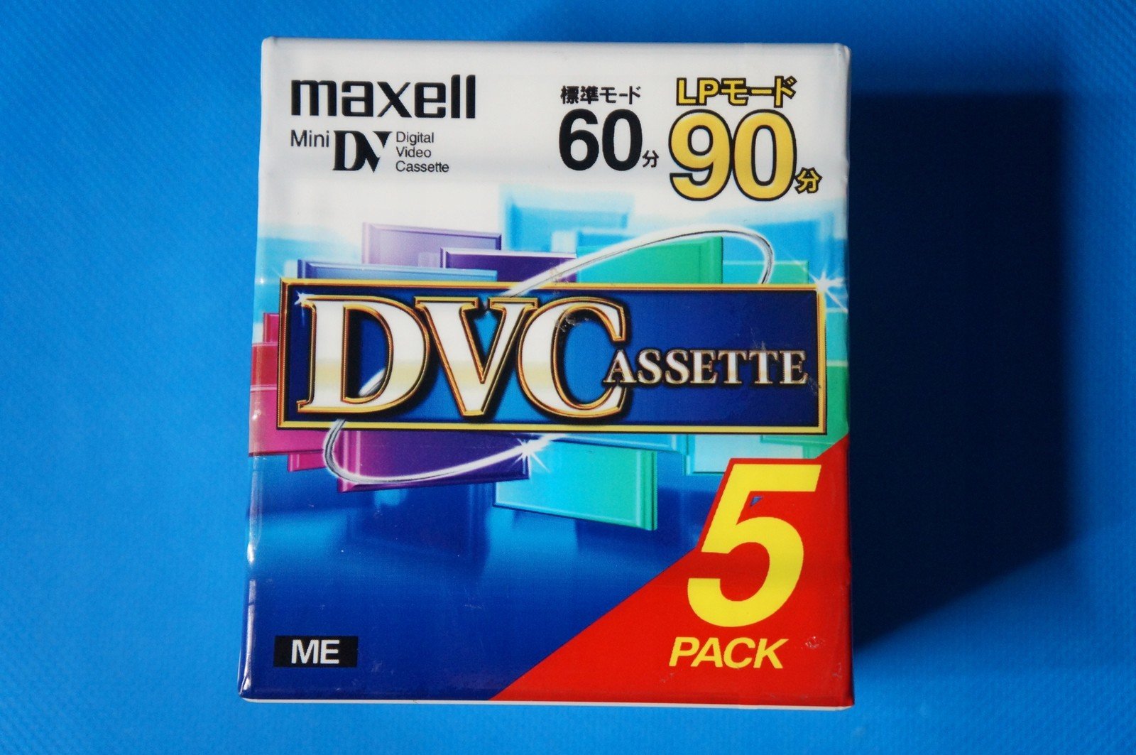 Kazeta Pro Kamery Maxell Mini DV DVC 60 90 min 5-PACK
